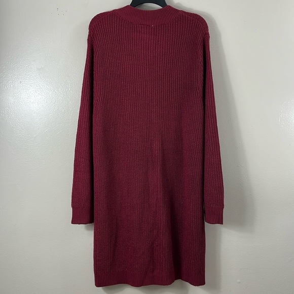 CW Classics red long sweater women’s size 1X - Picture 2 of 8